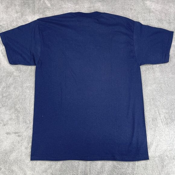 National Cowboy Museum T Shirt Mens Large Navy Embroidered Boot - Picture 5 of 8